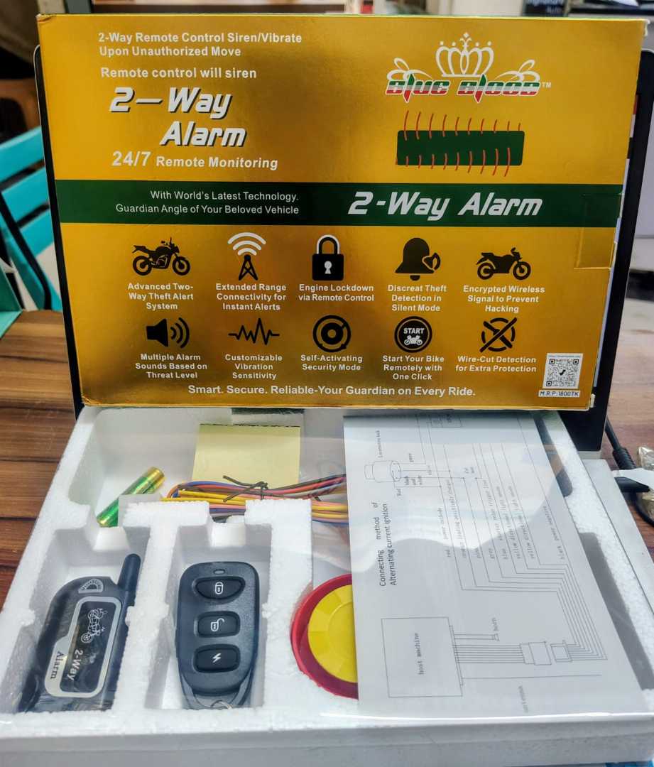 Remote,Control,Motorcycle,Security,Alarm,Lock