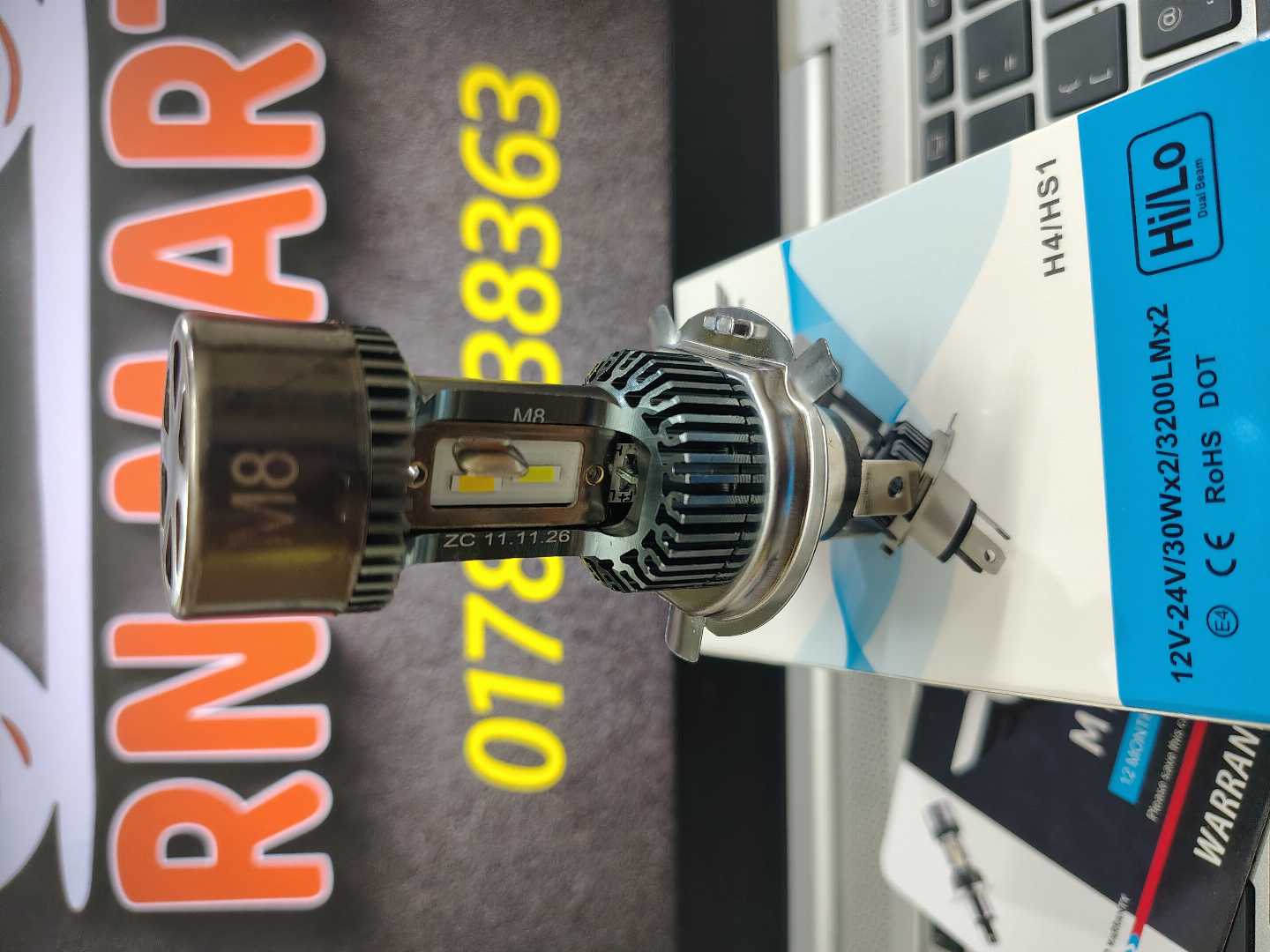M8,LED,Motorcycle,Headlight,